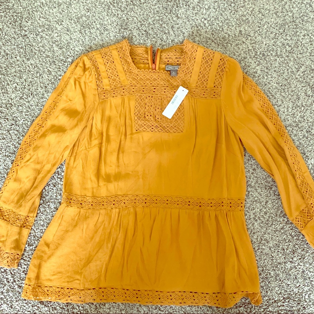 Point Sur by JCrew lace blouse!